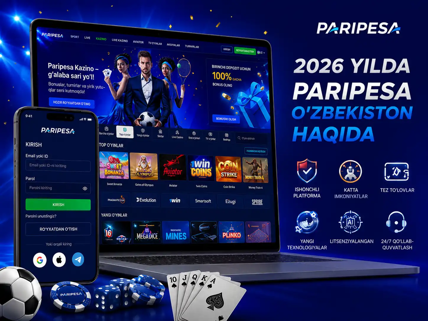 2026 yilda Paripesa O‘zbekiston haqida