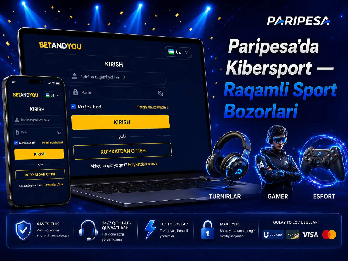 Paripesa’da kibersport